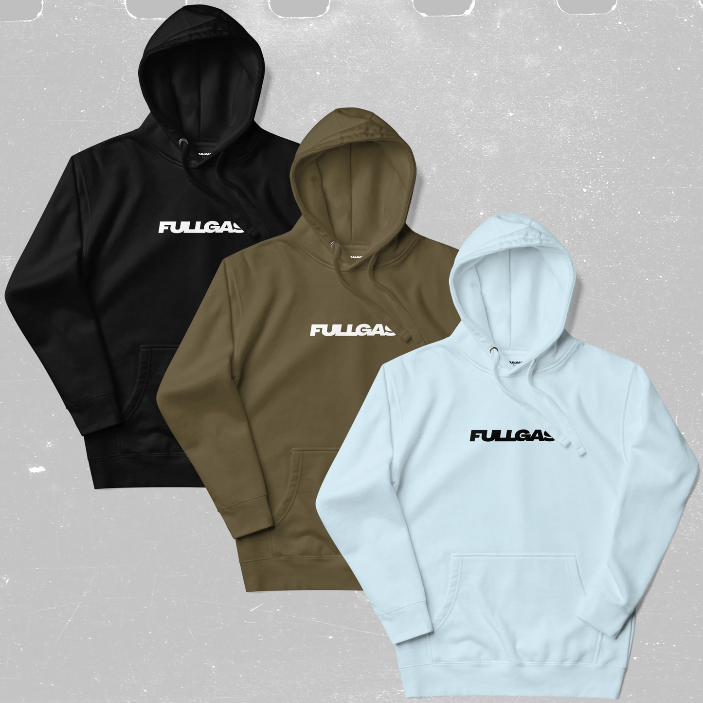FULLGAS® LOGO HOODIES